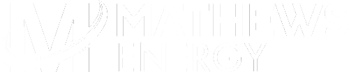 Matthews Oil Logo White